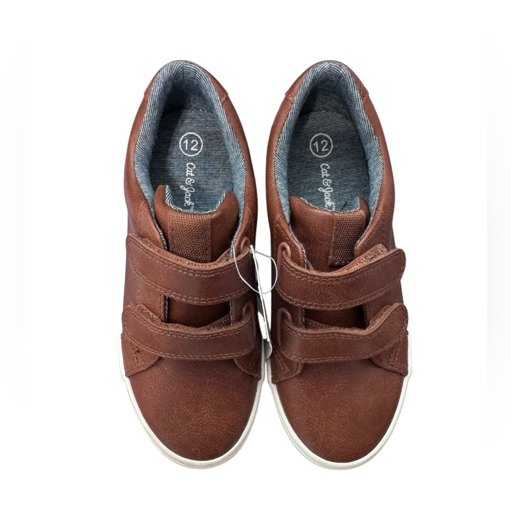 CAT & JACK Calvin Brown Double-Strap Kids Sneakers
